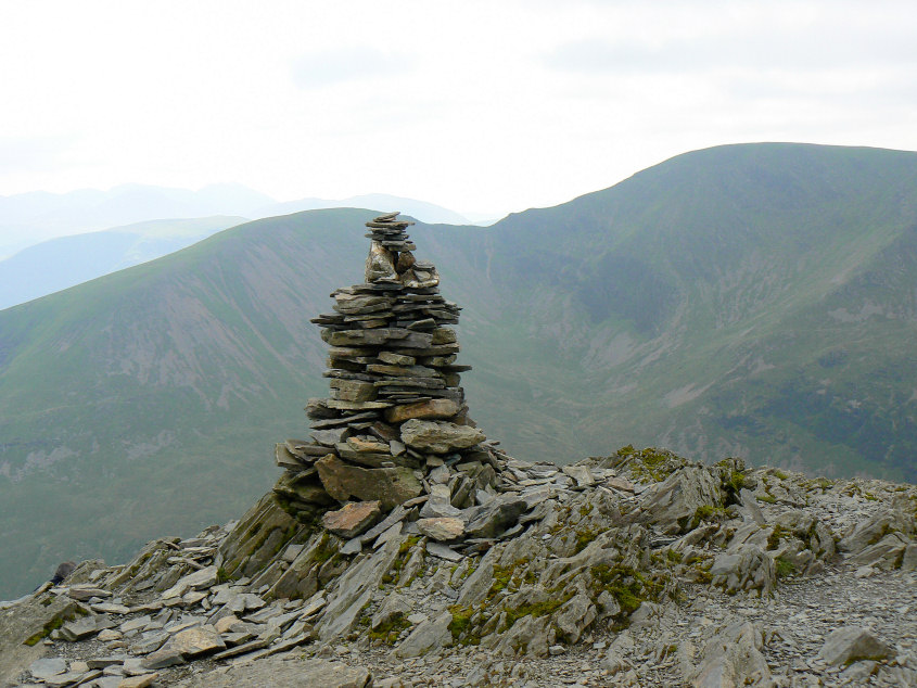 Grisedale Pike's summit Grisedale Pike's summit
